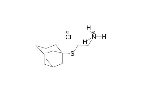 ethanaminium, 2-(tricyclo[3.3.1.1~3,7~]dec-1-ylthio)-, chloride