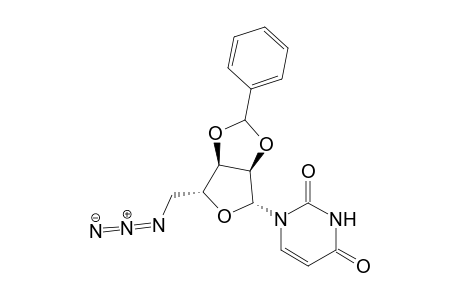 5'-Azido-2',3'-O-benzylidene-5'-deoxyuridine
