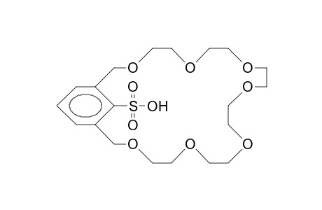 2-Sulfo-1,3-xylyl-24-crown-7