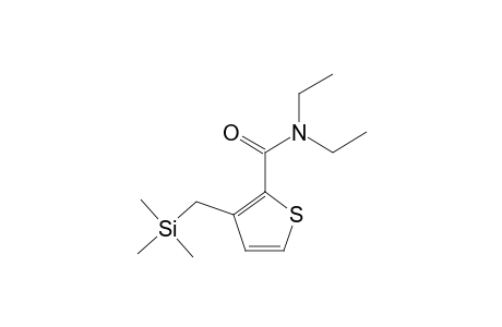 N,N-DIETHYL-3-[(TRIMETHYLSILYL)-METHYL]-2-THIOPHENECARBOXAMIDE