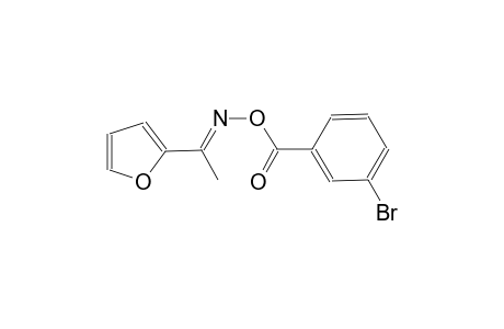 (1E)-1-(2-furyl)ethanone O-(3-bromobenzoyl)oxime