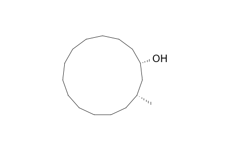 (1S,3R)-3-Methylcyclopentadecanol