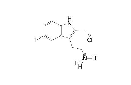 2-(5-iodo-2-methyl-1H-indol-3-yl)ethanaminium chloride