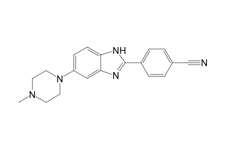 4-[5-(4-Methyl-piperazin-1-yl)-1H-benzoimidazol-2-yl]-benzonitrile