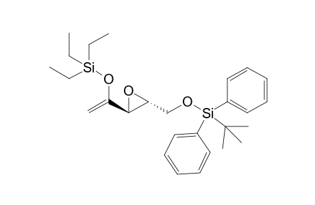 Tert-Butyldiphenyl(((2R,3S)-3-(1-(triethylsiloxy)vinyl)oxiran-2-yl)methoxy)silane