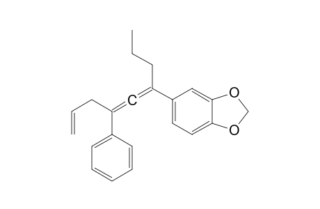 5-(6-Phenylnona-4,5,8-trien-4-yl)benzo[d][1,3]dioxole