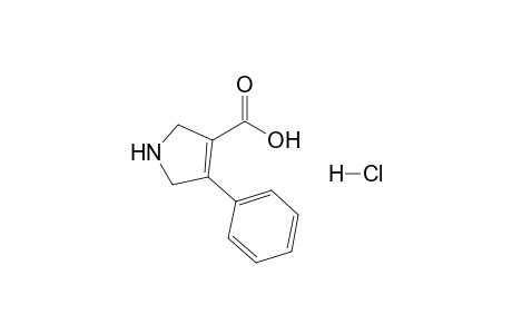 1H-Pyrrole-3-carboxylic acid, 2,5-Dihydro-4-phenyl-, Monohydrochloride