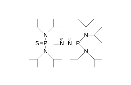 (Bis(bis[isopropyl]-amino)-thiophosphino)-(bis[bis(isopropyl)-amino]-phosphino-imino)-nitrile