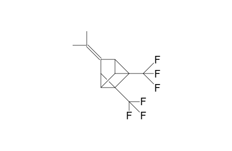 3-Isopropylidene-1,5-bis(trifluoromethyl)-tetracyclo(3.2.0.0/2,7/.0/4,6/)heptane