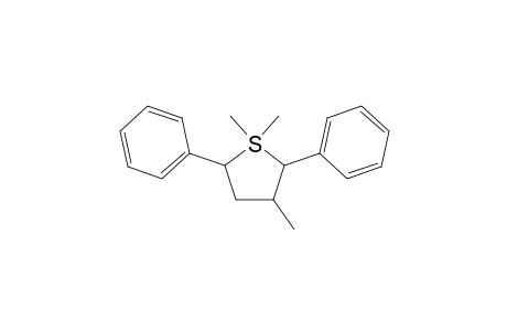 1,1,3-Trimethyl-2,5-diphenylperhydrothiophene