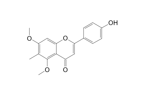4-Hydroxy-6-methyl-5,7-dimethoxyflavone