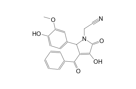 [3-benzoyl-4-hydroxy-2-(4-hydroxy-3-methoxyphenyl)-5-oxo-2,5-dihydro-1H-pyrrol-1-yl]acetonitrile