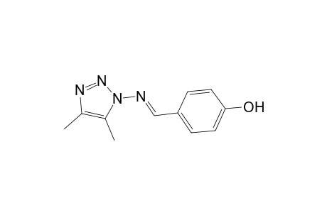 Phenol, 4-[[(4,5-dimethyl-1H-1,2,3-triazol-1-yl)imino]methyl]-