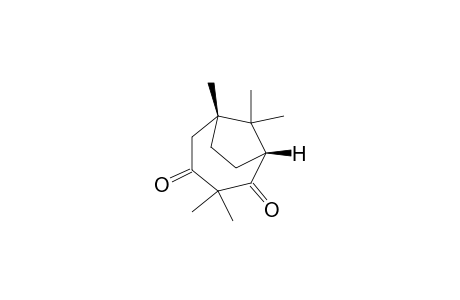 (1R,6R)-3,3,6,9,9-pentamethylbicyclo[4.2.1]nonane-2,4-dione