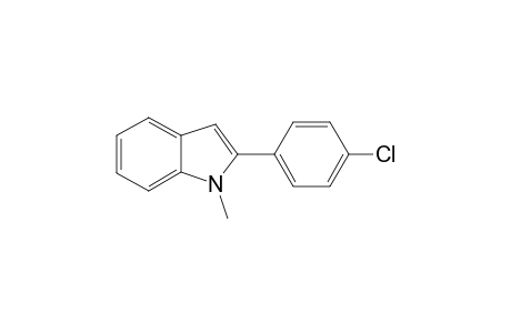 2-(4-Chlorophenyl)-1-methyl-1H-indole