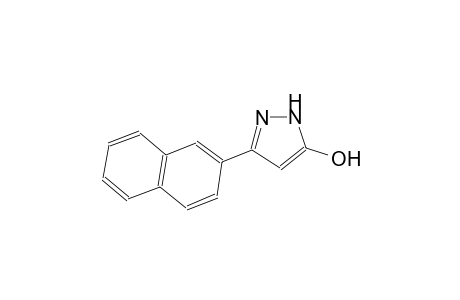 5-Naphthalen-2-yl-2H-pyrazol-3-ol