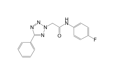 N-(4-fluorophenyl)-2-(5-phenyl-2H-tetraazol-2-yl)acetamide