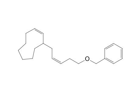 3-[5-(Benzyloxy)pent-2Z-en-1-yl]cyclononene