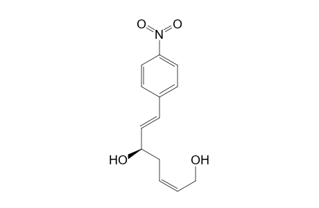 (2Z,5R,6E)-7-(4-Nitrophenyl)hepta-2,6-diene-1,5-diol