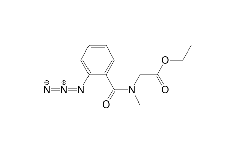 2-[(2-azidobenzoyl)-methyl-amino]acetic acid ethyl ester