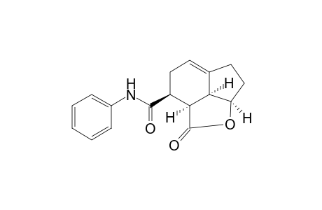 Indeno[1,7-bc]furan-3-carboxamide, 2,2a,4,6,7,7a,7b-octahydro-2-oxo-N-phenyl-, (2a.alpha.,3.beta.,7a.alpha.,7b.alpha.)-