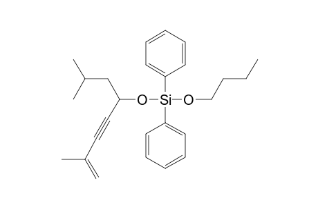 Silane, diphenyl(2,7-dimethyloct-7-en-5-yn-4-yloxy)butoxy-