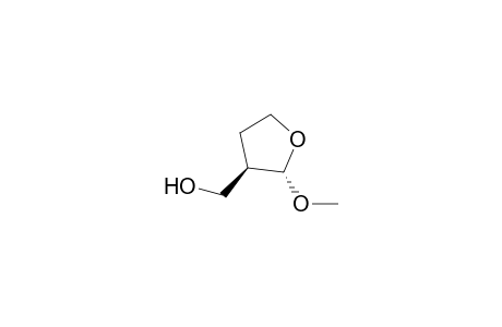 3-Furanmethanol, tetrahydro-2-methoxy-, trans-