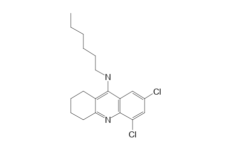 5,7-DICHLORO-N-HEXYL-1,2,3,4-TETRAHYDROACRIDIN-9-AMINE