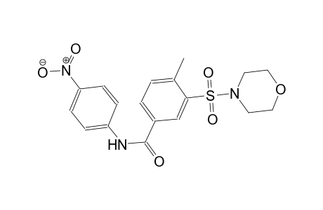 benzamide, 4-methyl-3-(4-morpholinylsulfonyl)-N-(4-nitrophenyl)-