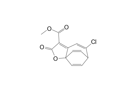6,8a-Etheno-8aH-cyclohepta[b]furan-3-carboxylic acid, 5-chloro-2,6-dihydro-2-oxo-, methyl ester
