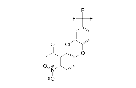 Ethanone, 1-[5-[2-chloro-4-(trifluoromethyl)phenoxy]-2-nitrophenyl]-