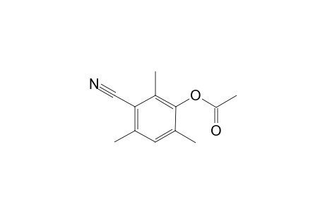 3-Cyano-2, 4, 6-trimethylphenyl acetate