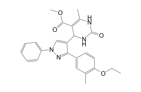 5-pyrimidinecarboxylic acid, 4-[3-(4-ethoxy-3-methylphenyl)-1-phenyl-1H-pyrazol-4-yl]-1,2,3,4-tetrahydro-6-methyl-2-oxo-, methyl ester