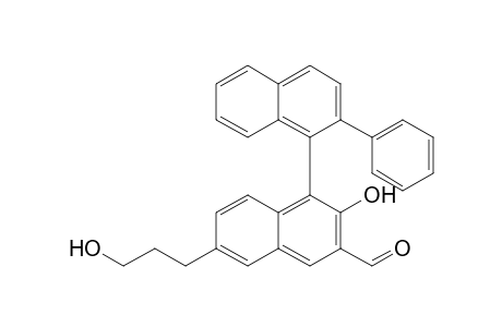 2-Hydroxy-3-formyl-6-[3''-hydroxypropyl]-2'-phenyl-1,1'-binaphthyl