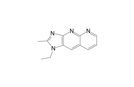 1H-imidazo[4,5-b][1,8]naphthyridine, 1-ethyl-2-methyl-