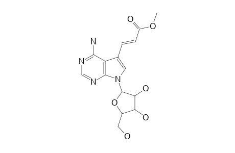 (E)-5-[2-(METHOXYCARBONYL)-ETHENYL]-TUBERCIDIN