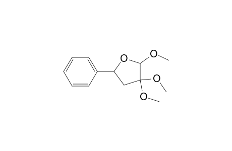 2,3,3-Trimethoxy-5-phenyltetrahydrofuran