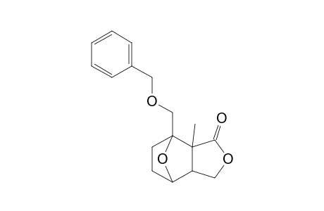 1-[(Benzyloxy)methyl]-2-methyl-4,10-dioxatricyclo[5.2.1.0(2,6)]decan-3-one