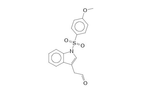 1H-Indole-3-acetaldehyde, 1-[(4-methoxyphenyl)sulfonyl]-