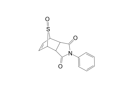 N-Phenyl-8-syn,endo-2a,3,6,6a-tetrahydro-3,6-epithiobenzo[c]pyrrole-2,7-dione 8-oxide