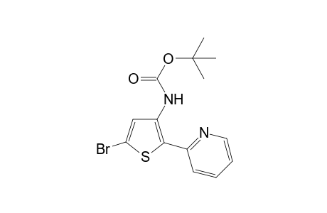 N-(tert-Butyloxycarbonyl)-3-amino-5-bromo-2-(pyridin-2-yl)thiophene