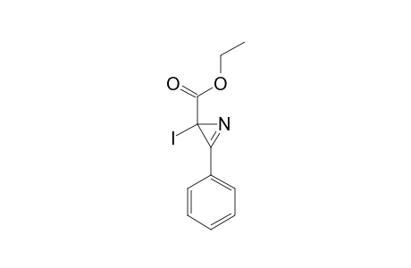 ETHYL-3-PHENYL-2-IODO-2H-AZIRINE-2-CARBOXYLATE