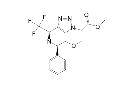 METHYL-2-[4-[(R)-1-[(R)-2-METHOXY-1-PHENYLETHYLAMINO]-2,2,2-TRIFLUOROETHYL]-1H-1,2,3-TRIAZOL-1-YL]-ACETATE