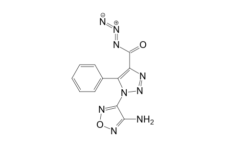 1,2,3-Triazole-4-carboxazide, 1-(4-amino-3-furazanyl)-5-phenyl-