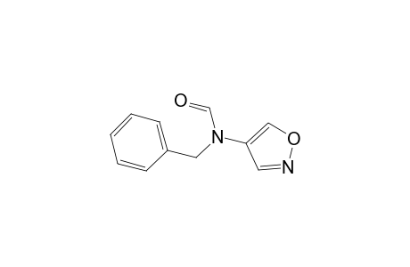 N-(1,2-oxazol-4-yl)-N-(phenylmethyl)methanamide