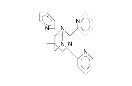 7-Methyl-2,4,9-tris(2-pyridyl)-1,3,5-triaza-adamantane
