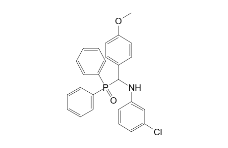 [alpha-(m-CHLOROANILINO)-p-METHOXYBENZYL}DIPHENYLPHOSPHINE OXIDE