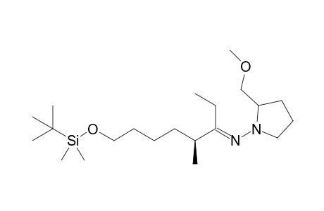 (S)-1-[8-(tert-Butyldimethylsiloxy)-4-methyl-3-octylidene]amino-2-methoxymethylpyrrolidene