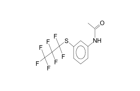 N-acetyl-3-heptafluoropropylthioaniline