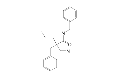 N-benzyl-alpha-cyano-alpha-propylhydrocinnamamide